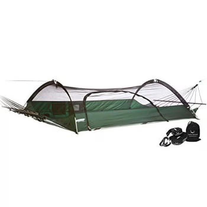 Forest Green Hammock & Strap Bundle Camping Hammock E464177
