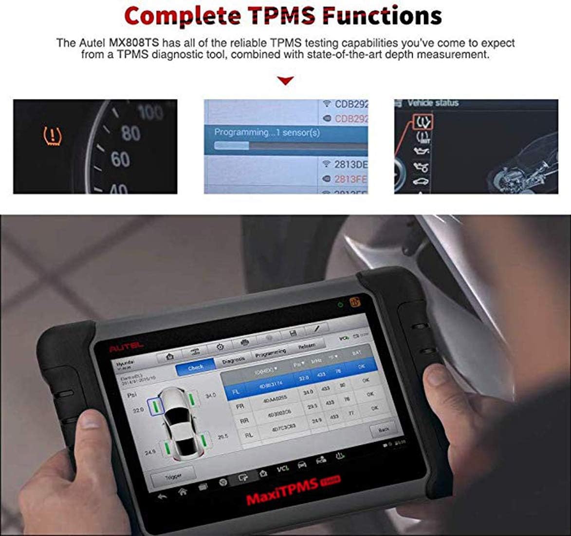 TPMS Diagnostic Scan Tool with Full Systems Diagnoses G88997