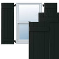 Black Composite Board-n-Batten Shutters, Per Pair I30809
