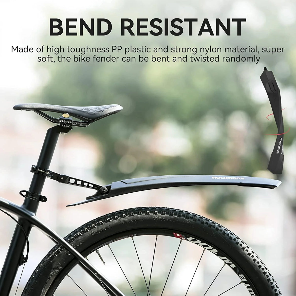 Bike Fender Set Adjustable Front Rear Bicycle Fenders MTB Mud Guards Cycling Splash Guard Z512833