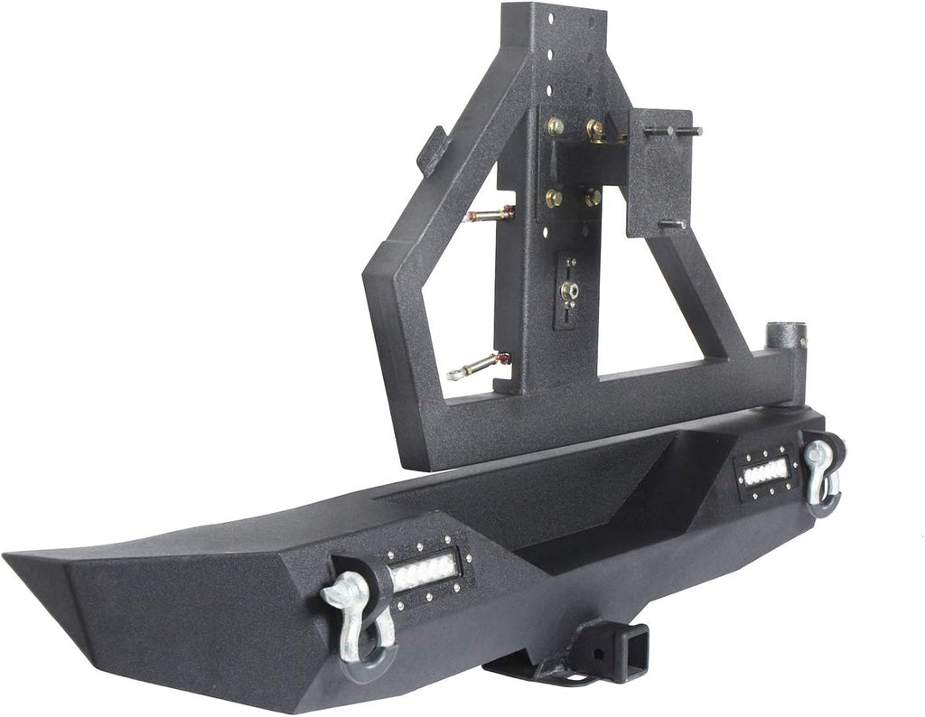 Front and Rear Bumper Combo for Jeep JK Wrangler Y547