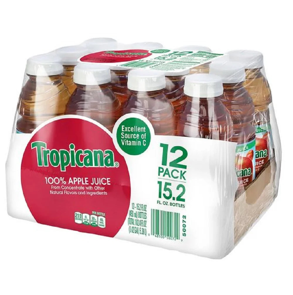 100% Apple Juice 15.2 oz 12 pk P40175