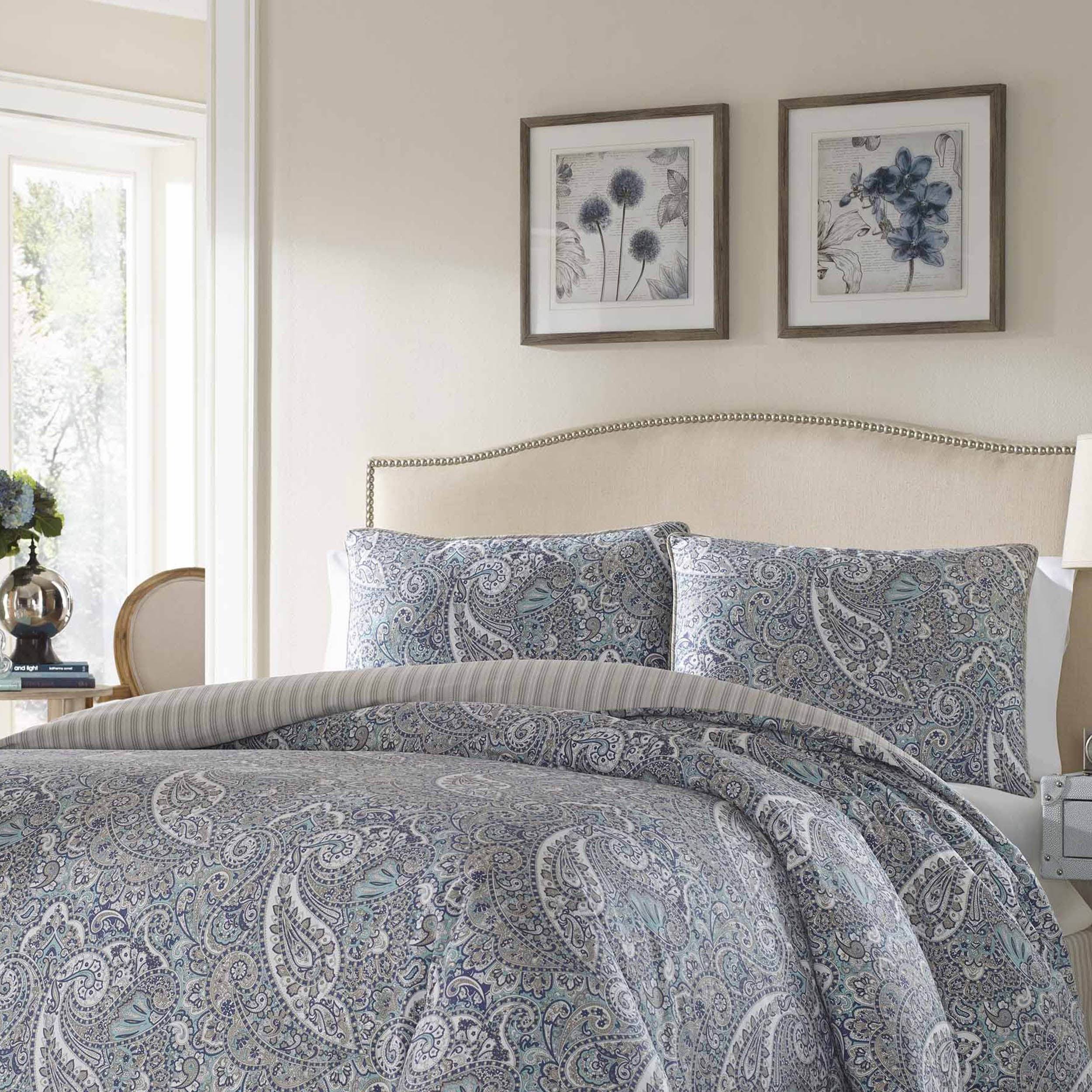 Blue Full/Queen Duvet Cover Set W14050