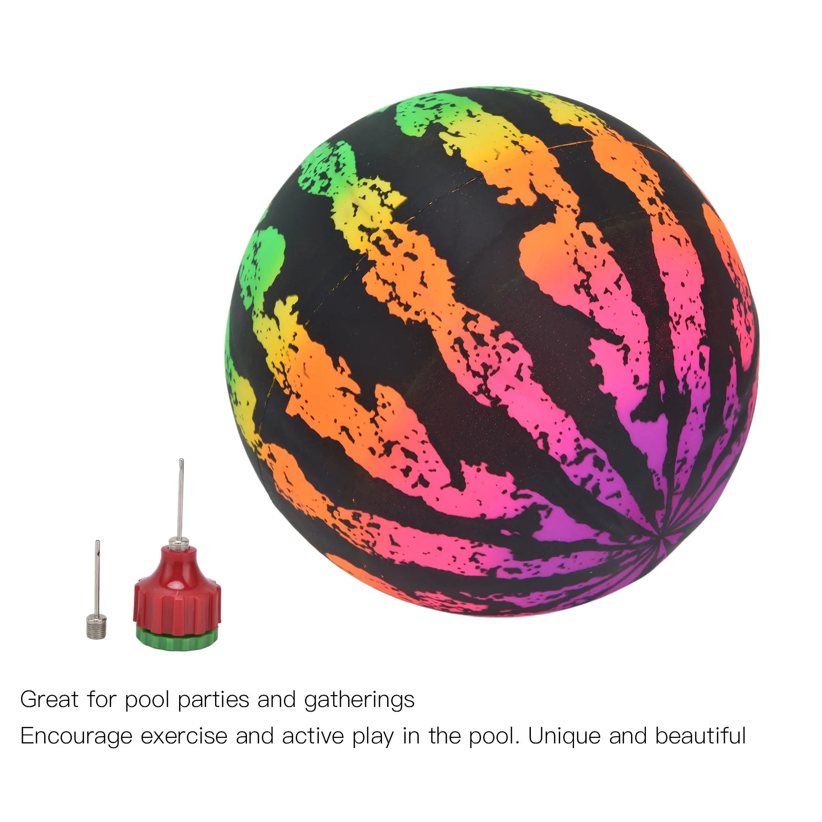 Inflatable Pool Ball Toy with Hose Adapter Q85504