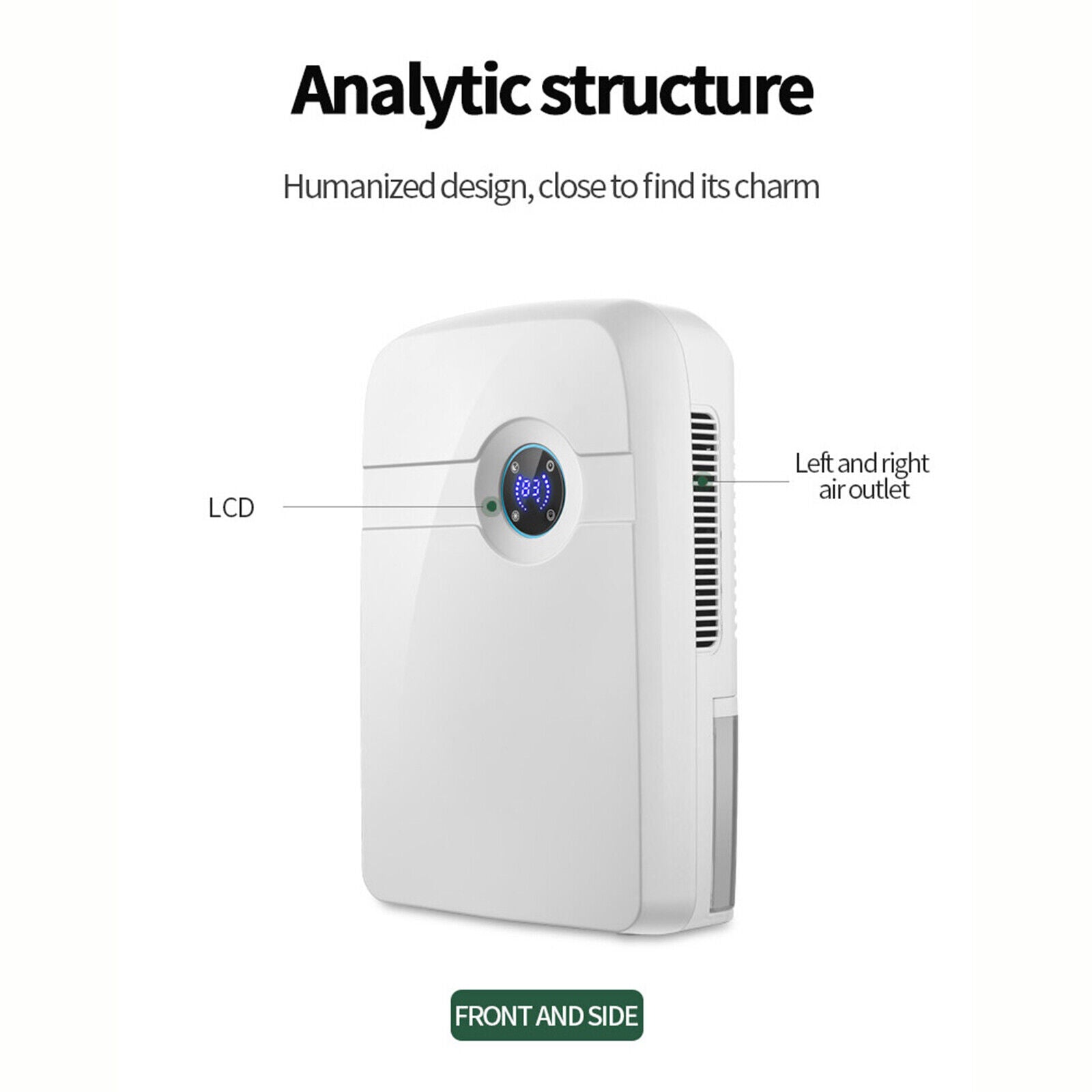 2.5L Dehumidifier with LCD Displays N757