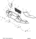 Competition Yellow Front Wing Upper Left T36939