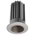 2x22 LED Recessed Downlight Baffle 3000K 80 CRI Satin Nickel W640