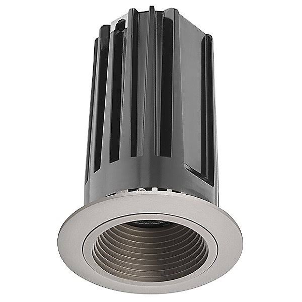 2x22 LED Recessed Downlight Baffle 3000K 80 CRI Satin Nickel W640