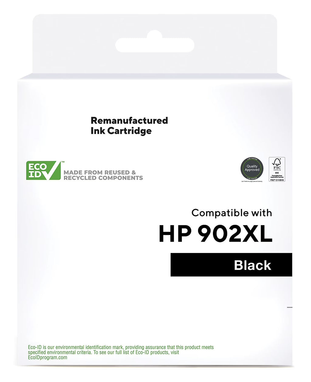 Reman Black High Yield Ink Cartridge N829