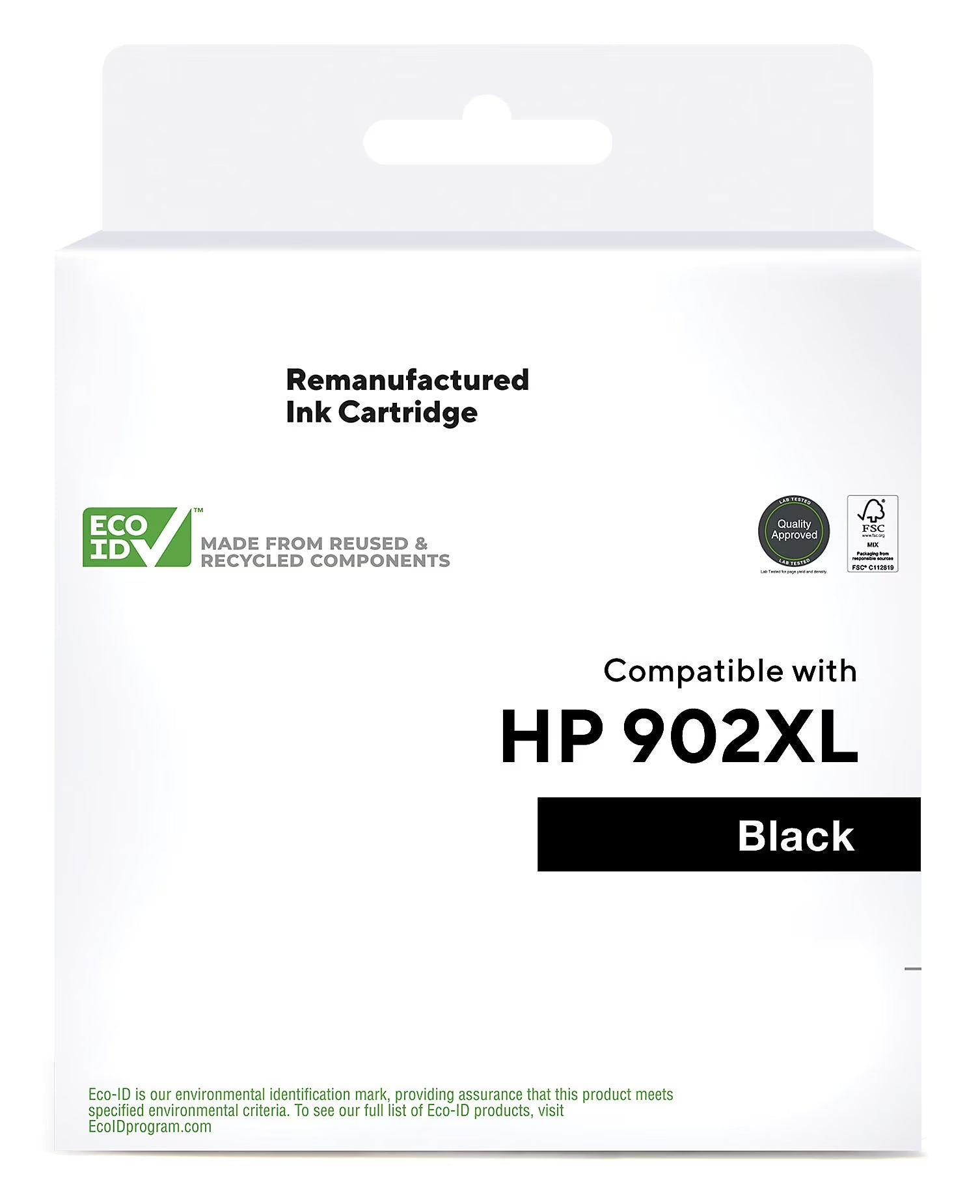 Reman Black High Yield Ink Cartridge N829