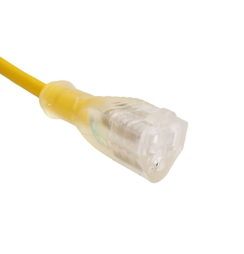 Heavy-Duty Extension Cord, 200 ft, Yellow S647671