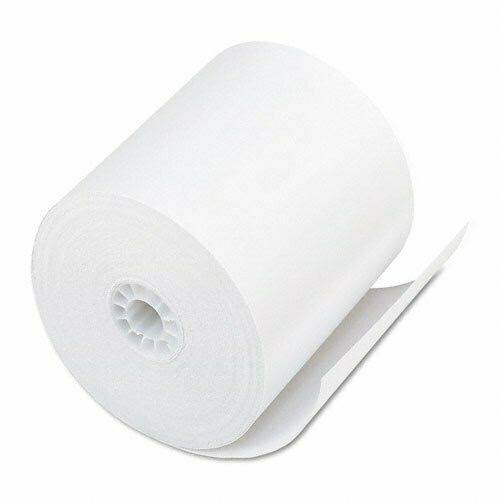 Receipt Paper - 3x22 x 165 ft - 50 / Carton - White Y495512