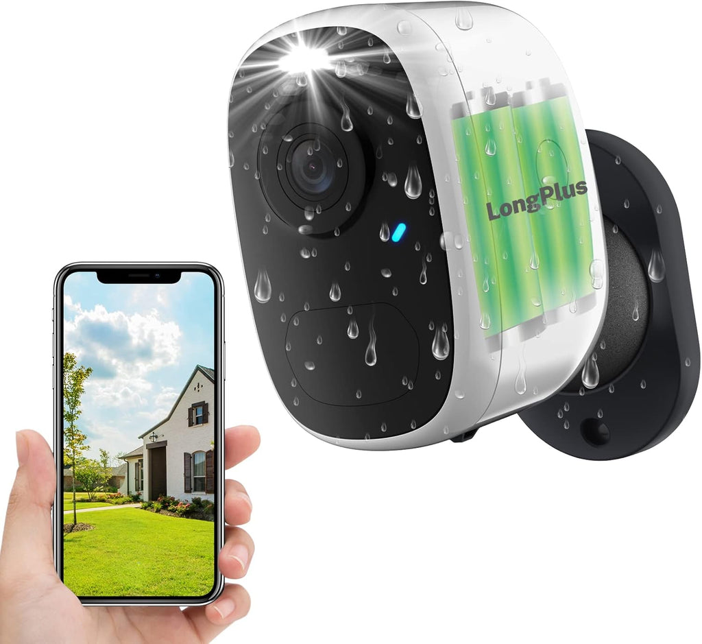 4MP Rechargeable Battery Powered WiFi Outdoor Camera O49232