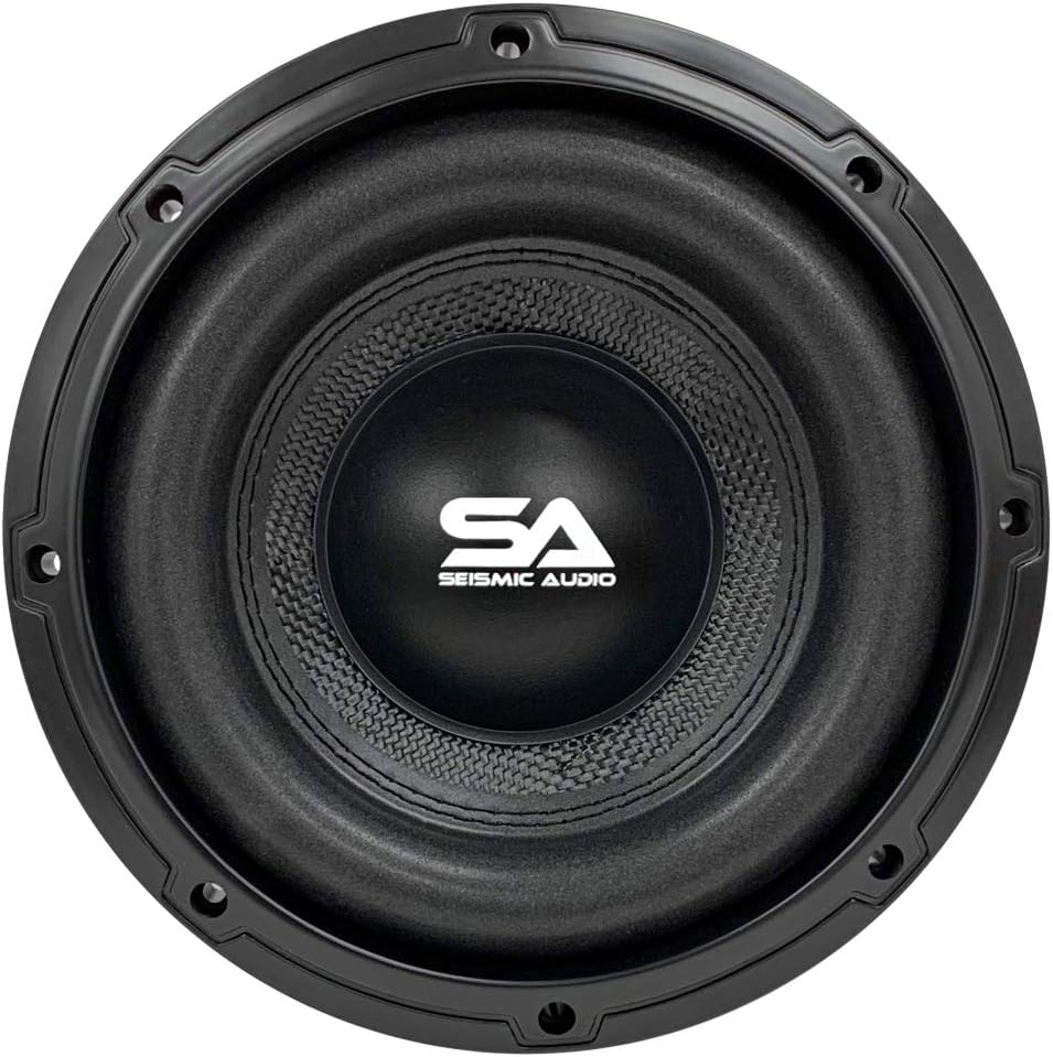 8 Inch 1000 Watt Dual 2 Ohm Car Audio Subwoofer Pack of 2 Y106