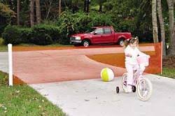 Black Driveway Guard T76657