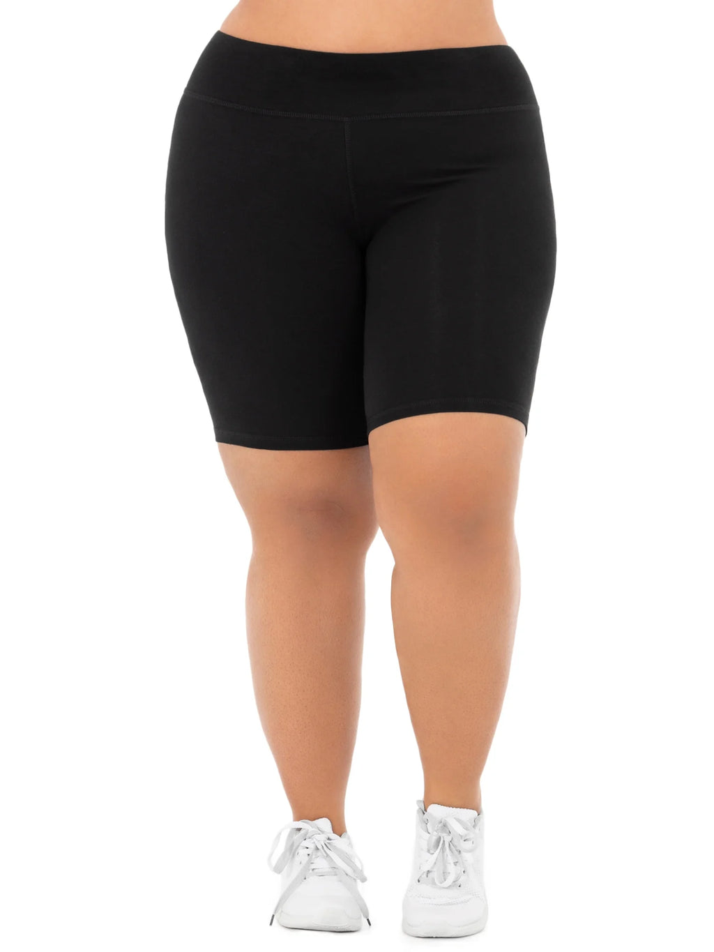Women's Plus Size Bike Short, 2-Pack J7013