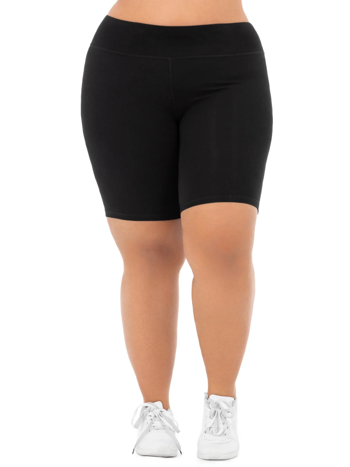 Women's Plus Size Bike Short, 2-Pack J7013