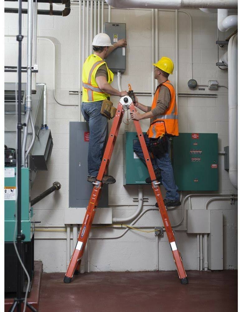 18 ft Fiberglass Multi-Position Ladder Z5306