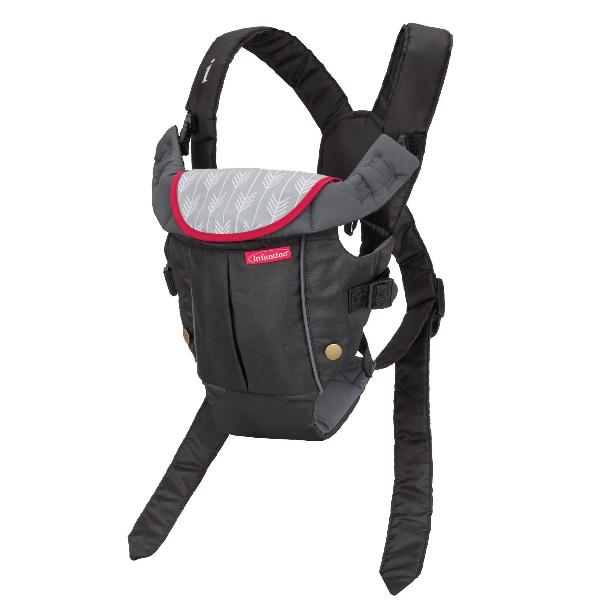 Black 2-Position Baby Carrier with Pocket Q199