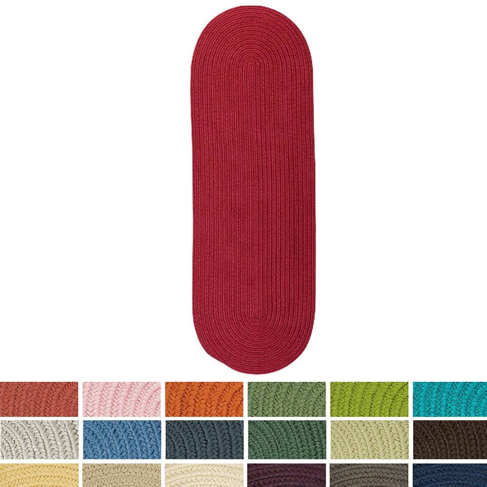 Oval Reversible Braided Runner F309