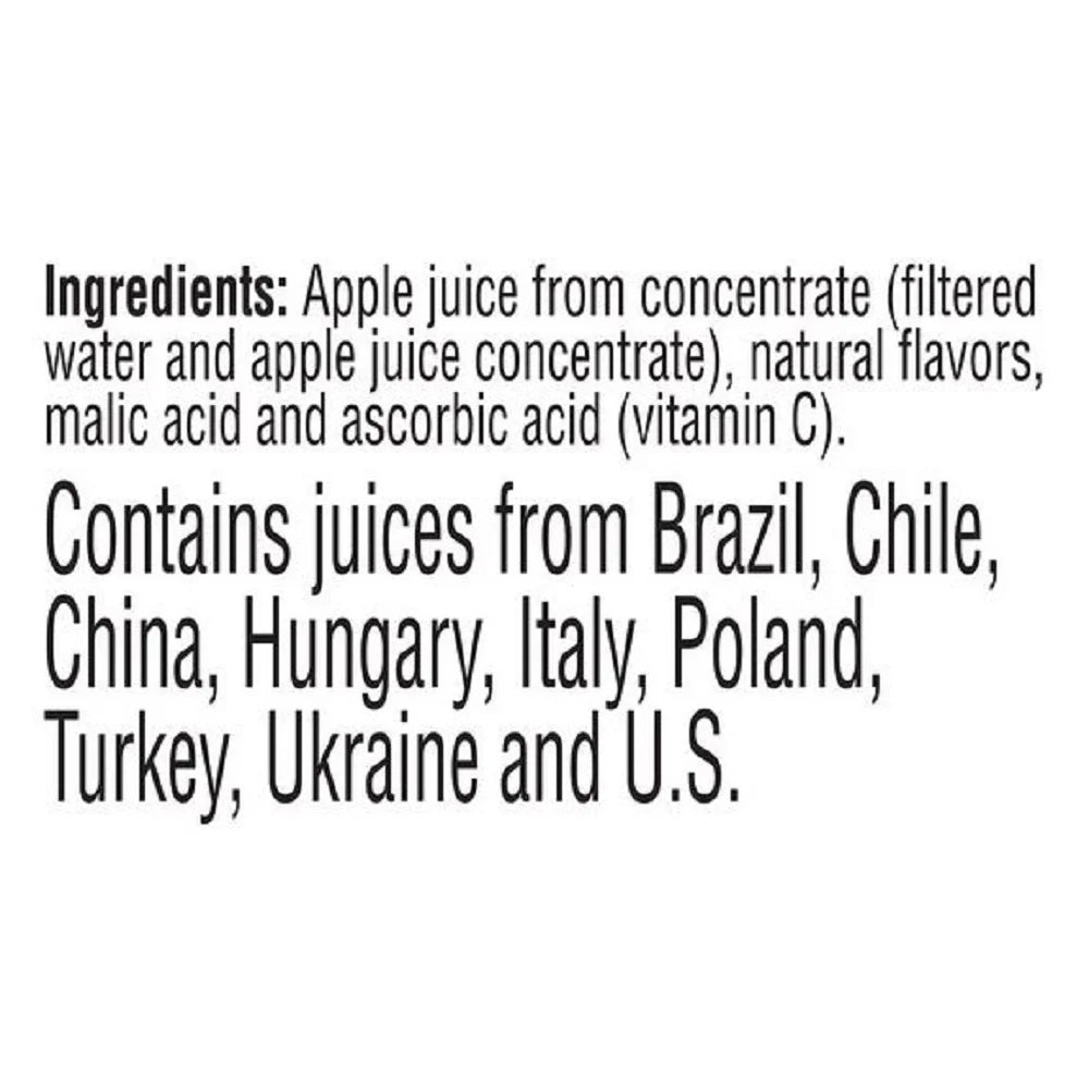 100% Apple Juice 15.2 oz 12 pk P40175