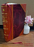 Microbes ptomaÃnes et maladies 1887 Leather Bound Y913