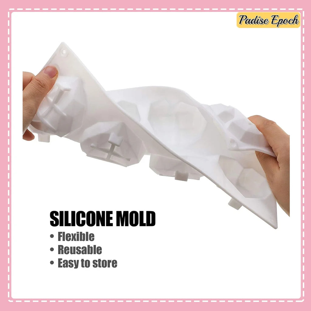 2 Pieces Non-stick Silicone Mould X9923
