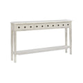 Cream 4-Drawer Console Table X2461