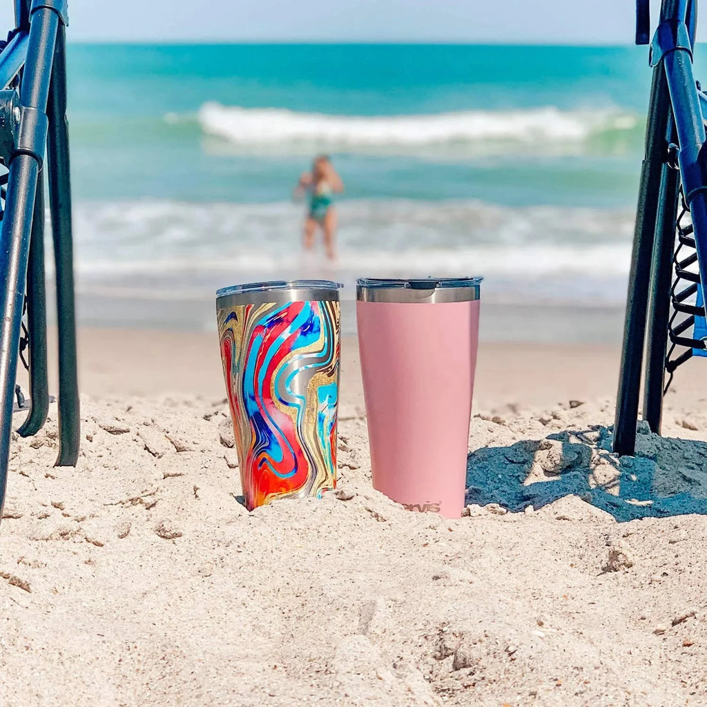 30oz Triple Walled Stainless Steel Insulated Tumbler Cup Q811446