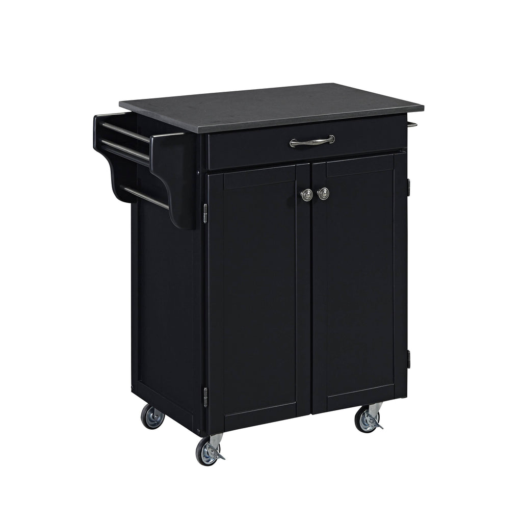 Satin Black Cuisine Cart I519313