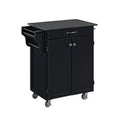 Satin Black Cuisine Cart I519313