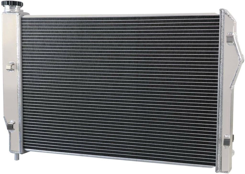 3 Row Aluminum Radiator with Electric Fan Shroud Thermostat Kit K118058