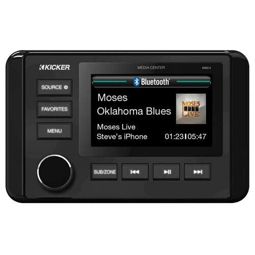 Black Marine Radio with Dash Kit and USB/AUX O18561