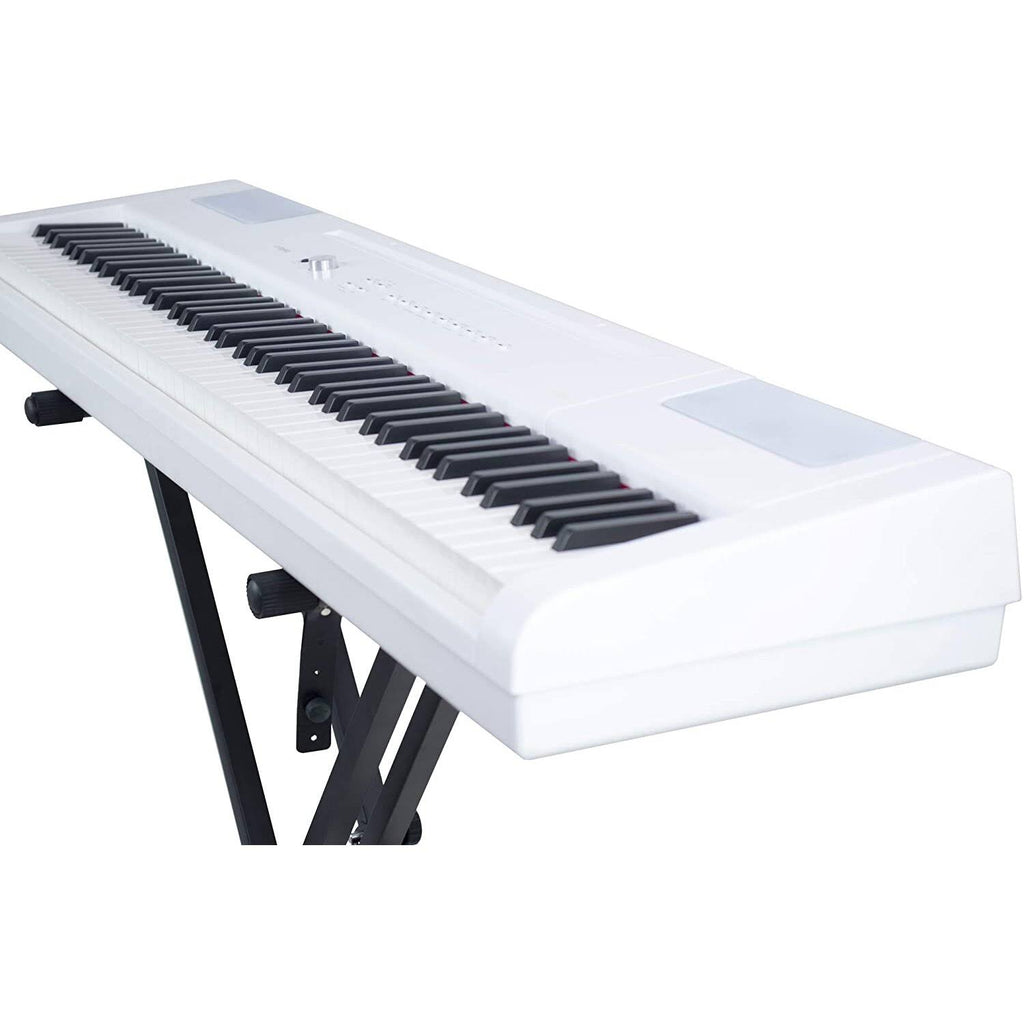 White 88-Key Weighted Hammer Action Digital Piano Z9822