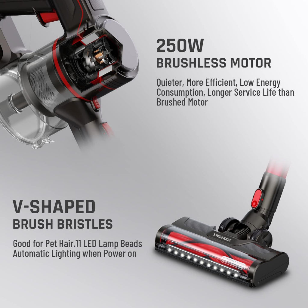 Cordless Stick Vacuum Cleaner with Brushless Motor J816264