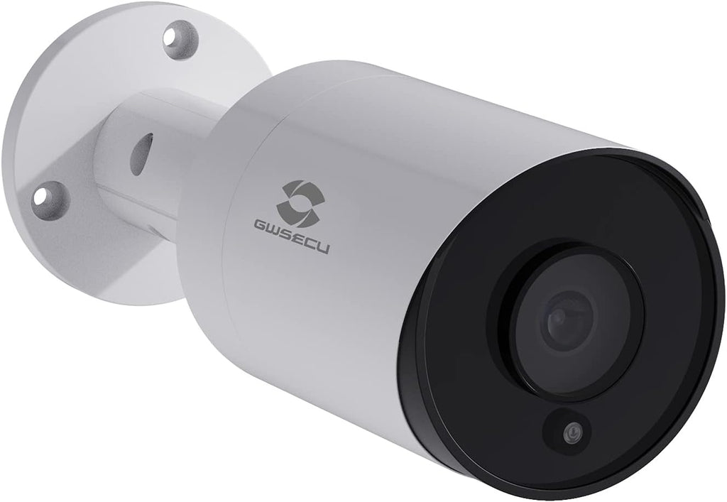 5MP PoE IP Camera with Mic, 2.8mm HD Video Surveillance Cam, Smart Human Detection, 100ft Night Vision I266