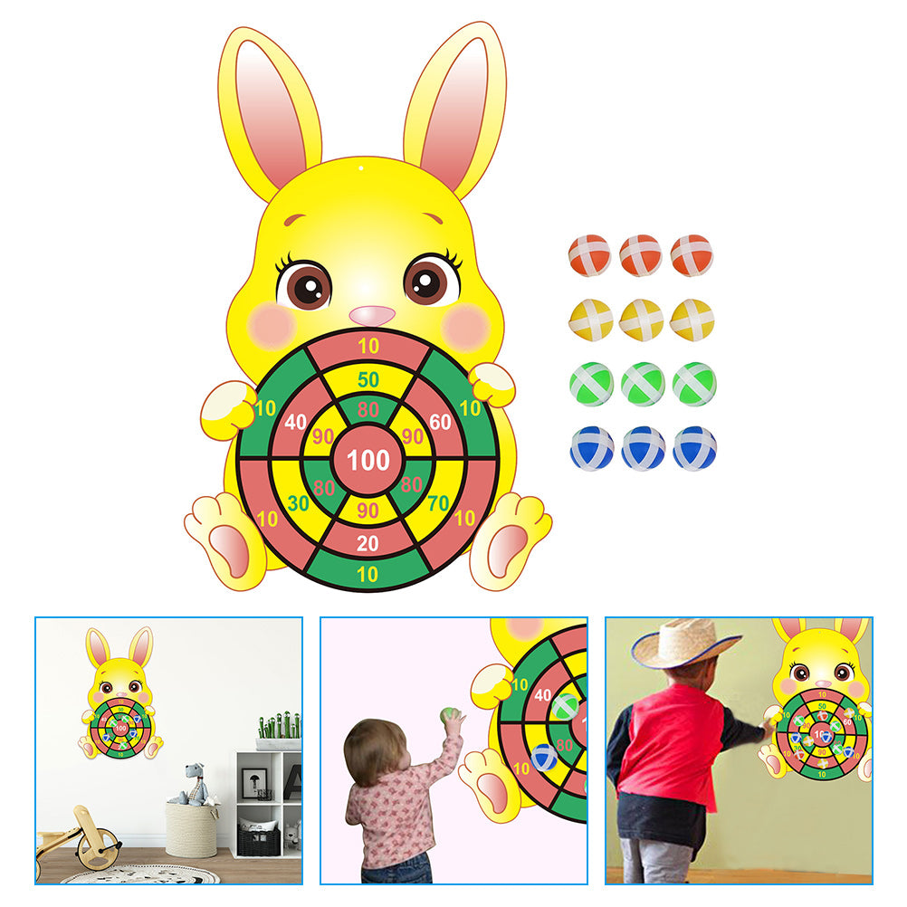 Easter Bunny Dart Board and Sticky Balls D53722