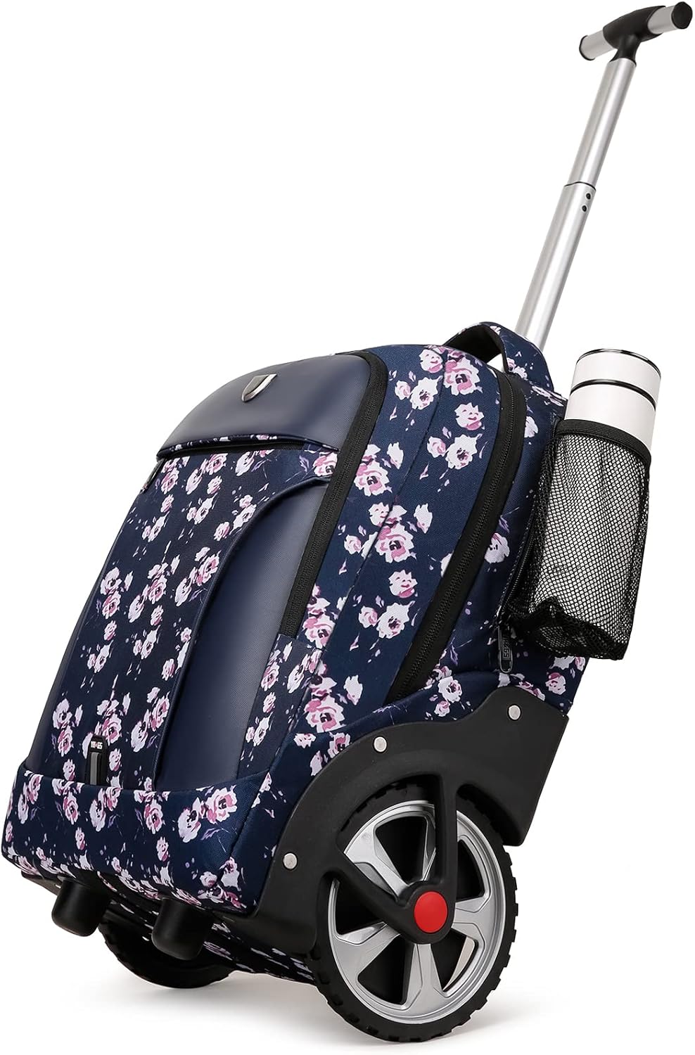 Rolling Waterproof Wheeled Backpack with Laptop Compartment J492623