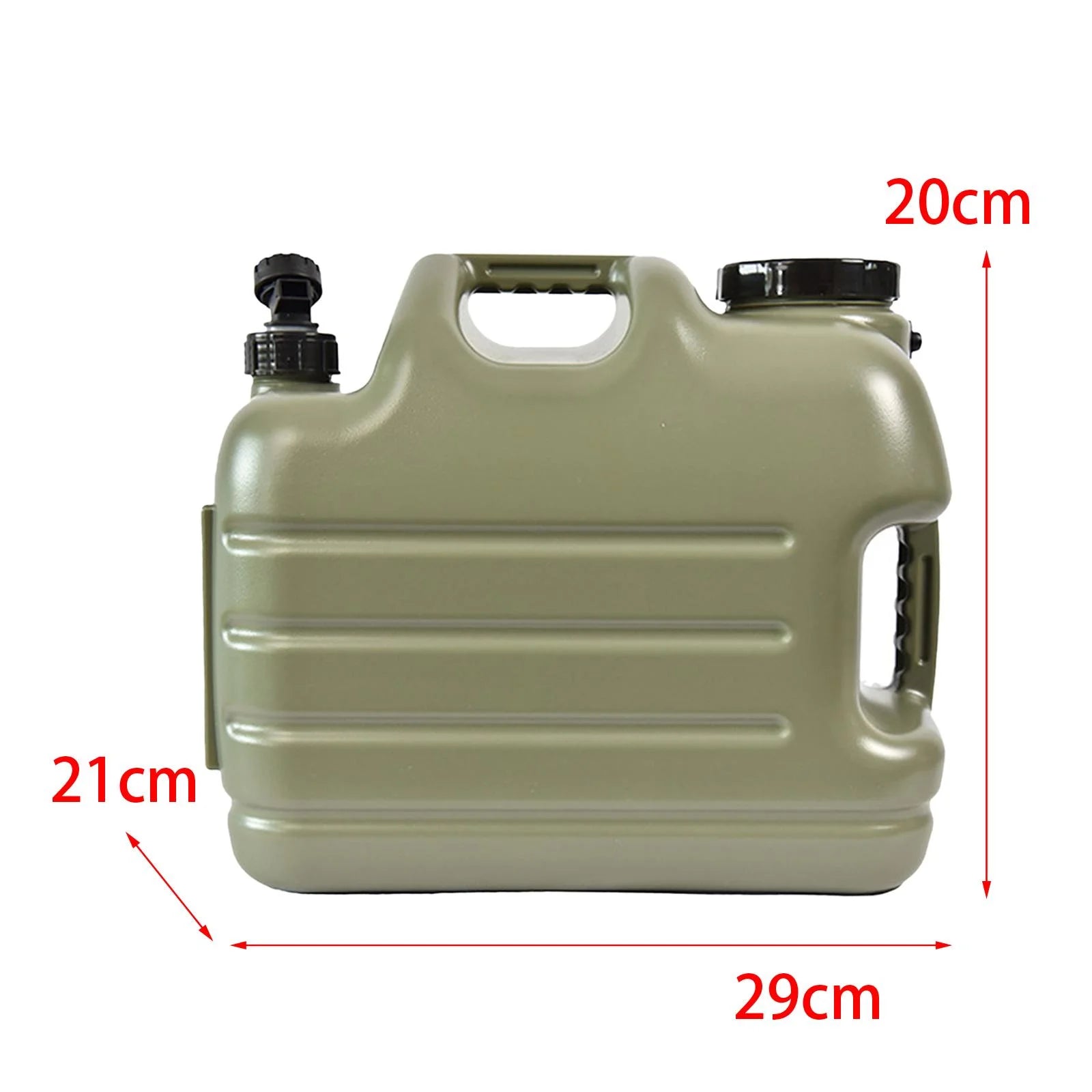 10L Portable Water Storage Tank Container with Faucet D2935