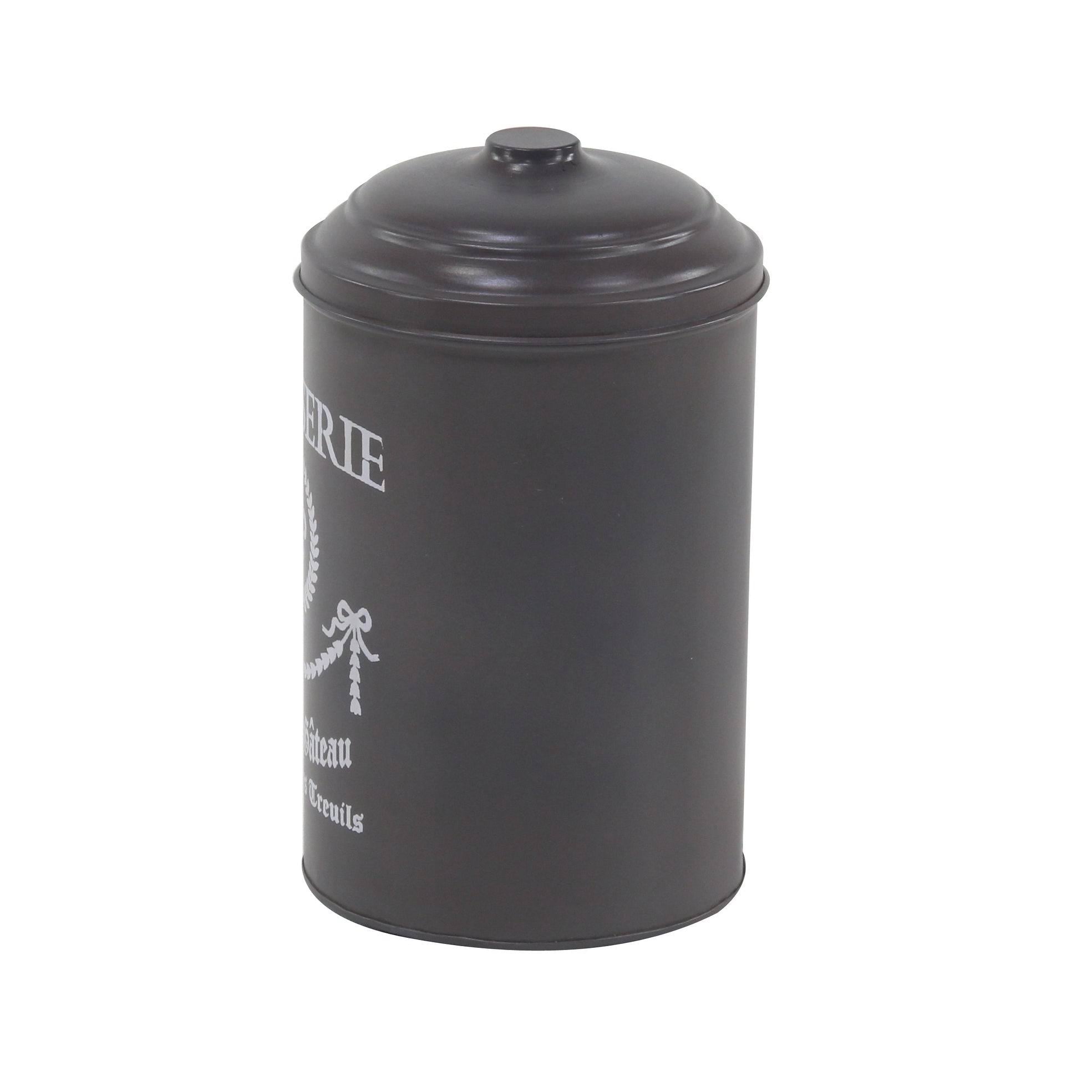 Set of 3 Clear Glass Canisters A10440
