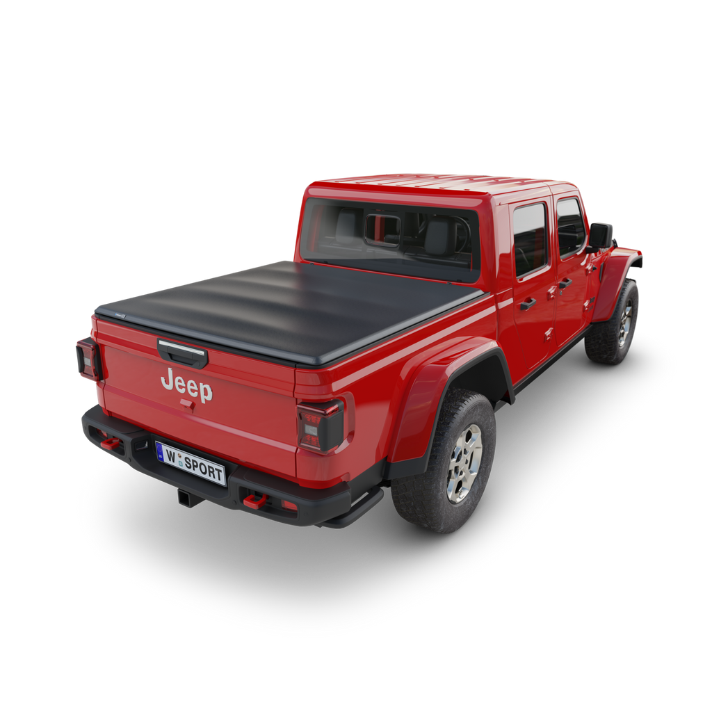 Soft Folding Truck Bed Tonneau Cover D896