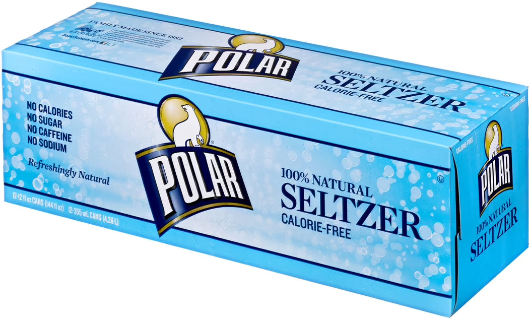12 fl oz Seltzer Water, 12 pack I89347