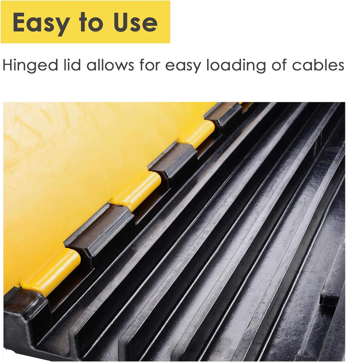 5 Channel Rubber Cable Protector Pack of 2 D793125