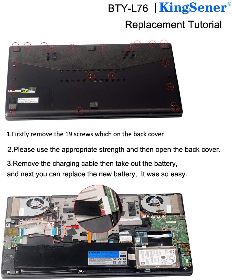 Laptop Battery 5400mAh Pack of 2 A772697