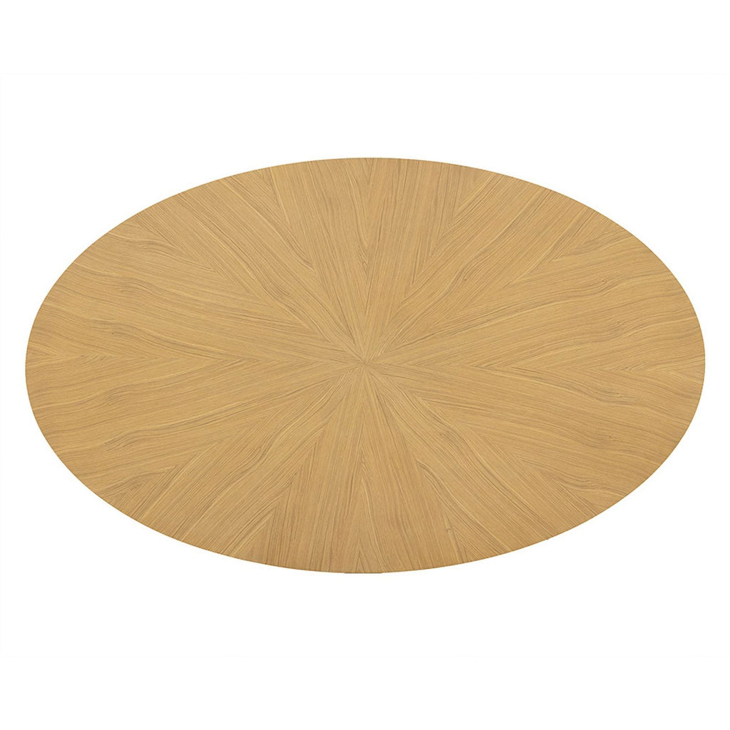 Mid-Century Rubberwood Dining Table U836