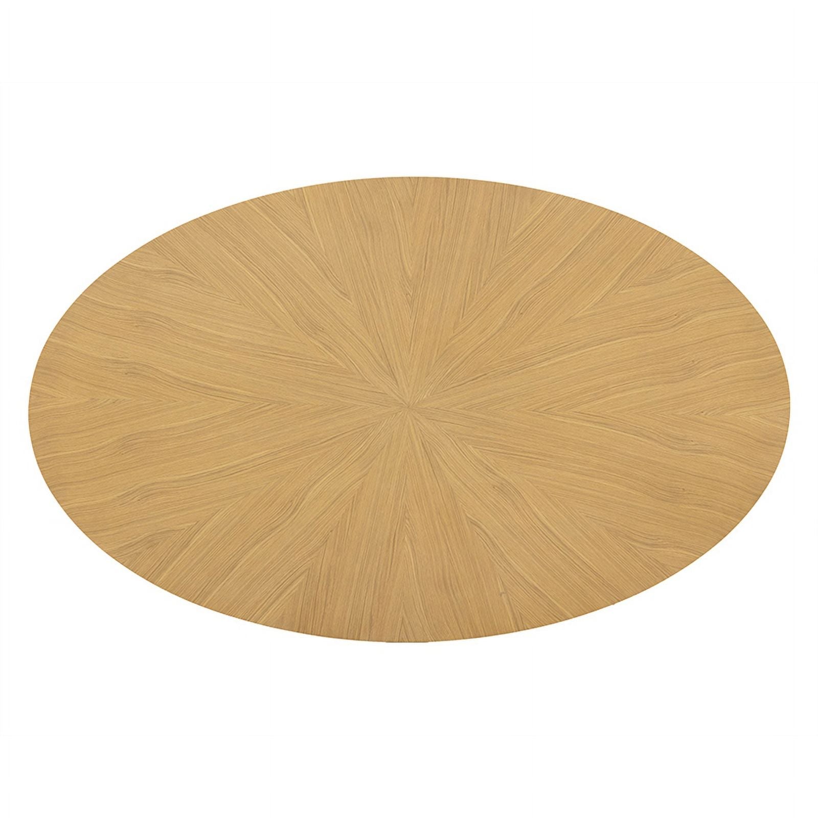 Mid-Century Rubberwood Dining Table U836