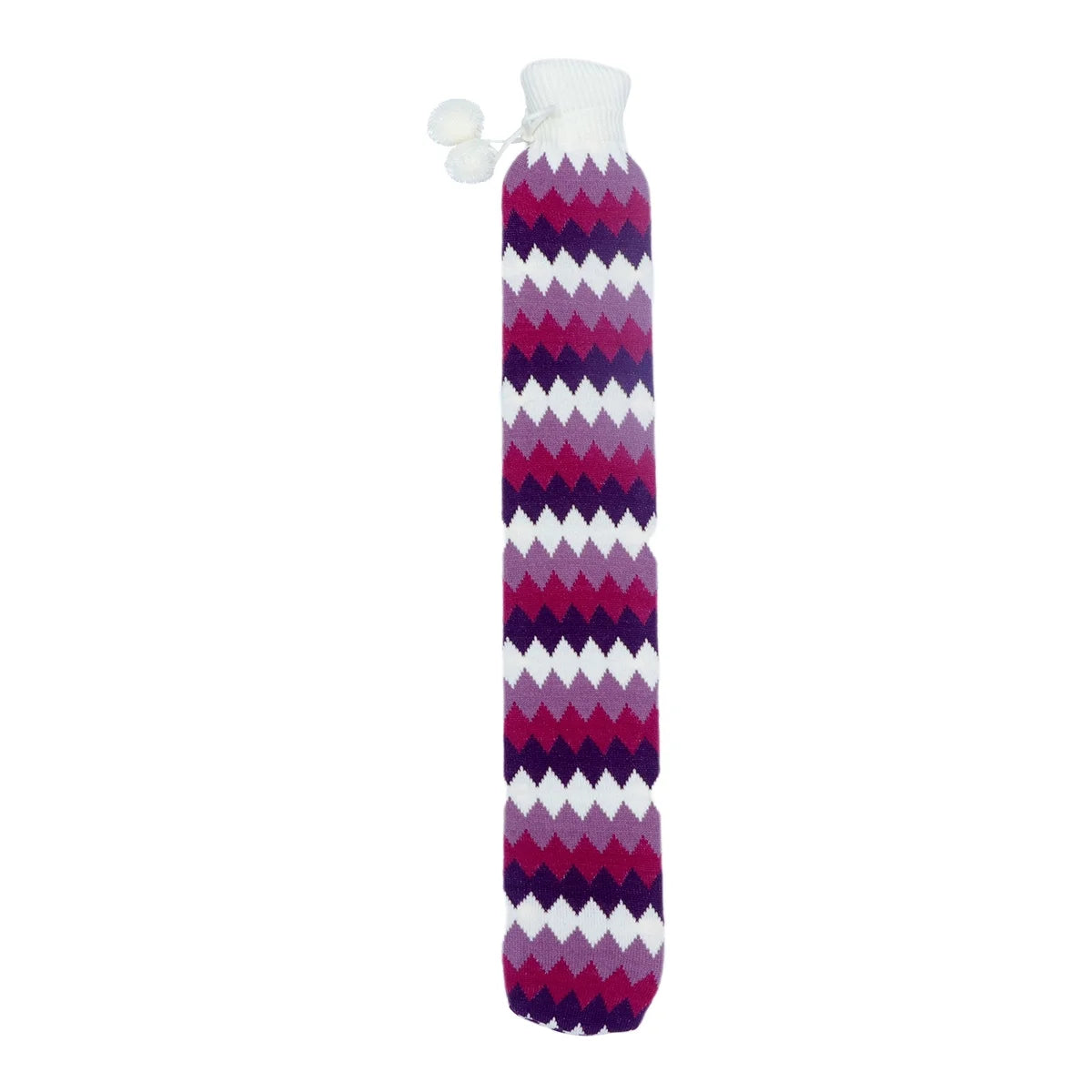 Silicone Rubber Knit Water Bottle Hot Bag Warmer Hand Warm Cover G186