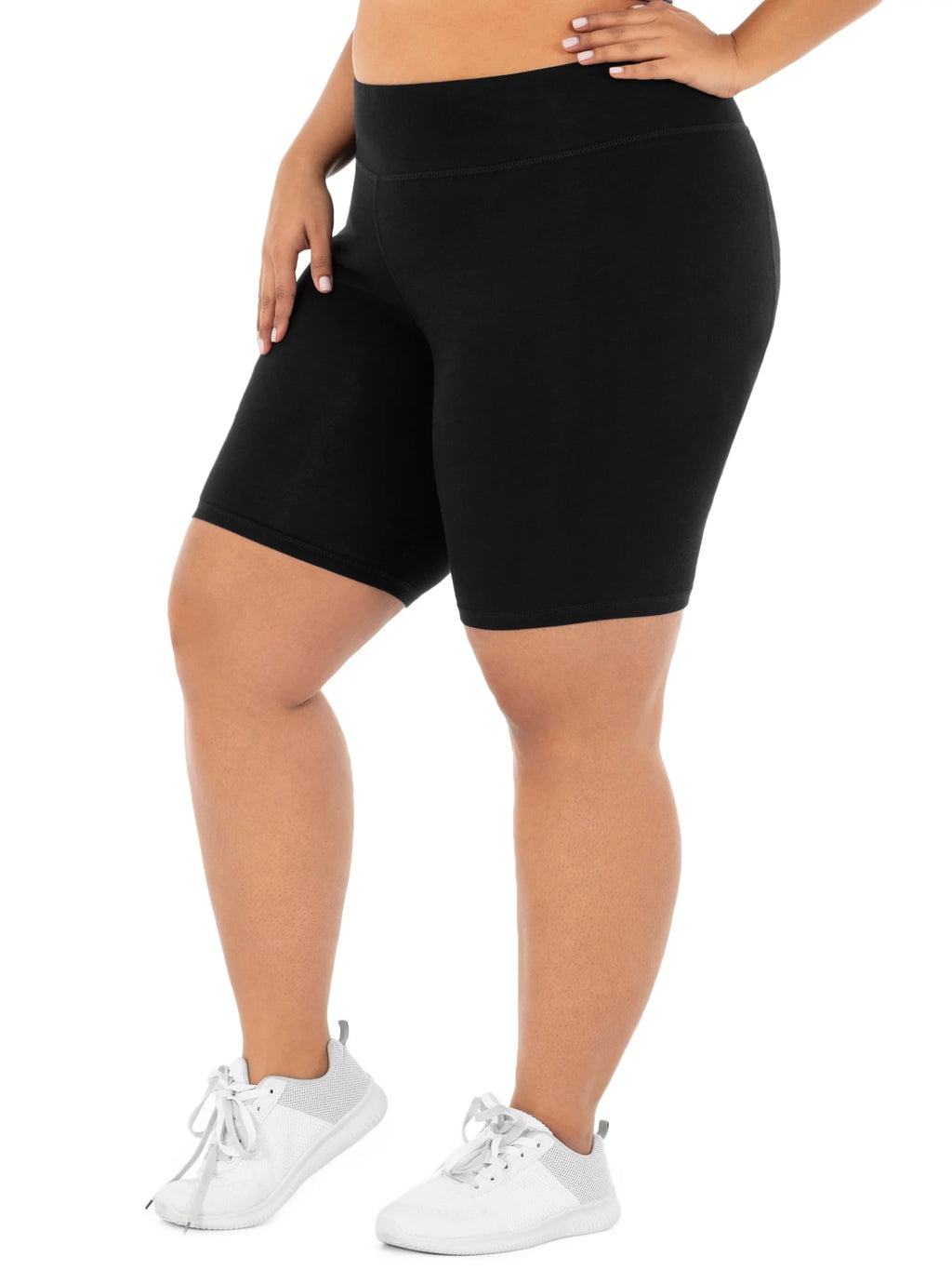 Women's Plus Size Bike Short, 2-Pack J7013