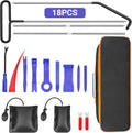 Car Tool Kit with Long Reach Grabber, Air Wedge Pump, Pry Tool and Carrying Bag Z36636