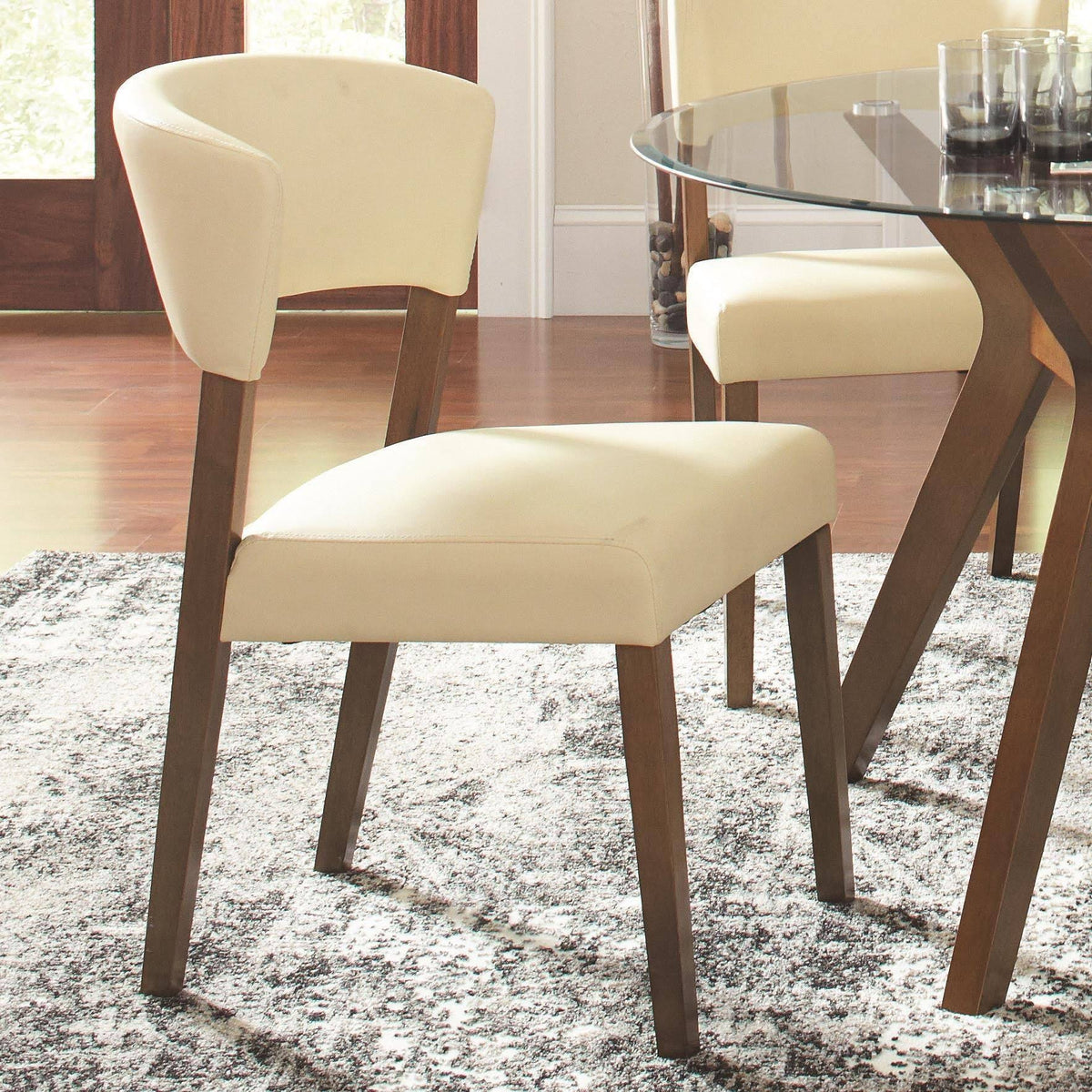 Cream Dining Side Chair, Set of 2 B224341